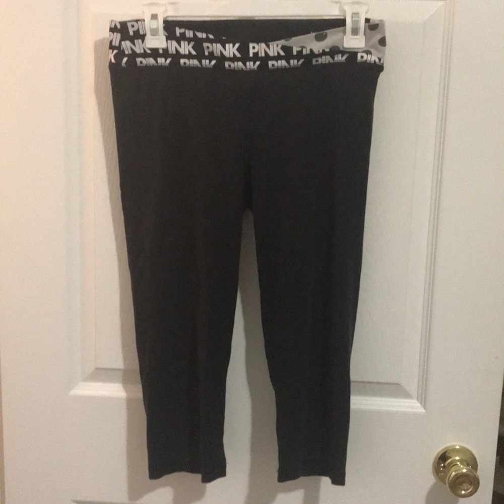 VS Pink Capri Leggings